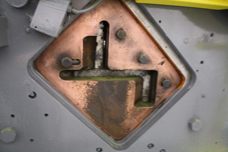 105 TON PEDDINGHAUS MODEL SUPER 210 IRONWORKER: STOCK #67814