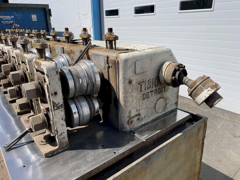 12 STAND X 1-1/2&quot; TISHKEN ROLLFORMER: STOCK #76626