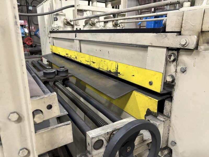 CTL Line: 48″ x 10,000 LB GARY &amp; WYSONG CUT-TO-LENGTH LINE W/ DUAL AMERICAN UNCOILERS