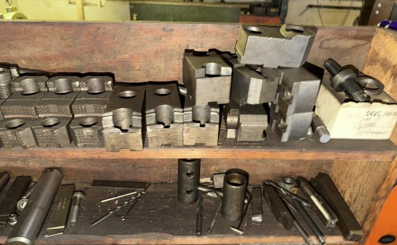 WARNER &amp; SWASEY 4A 6-POST TURRET LATHE WITH TOOLING. STOCK # 0545726