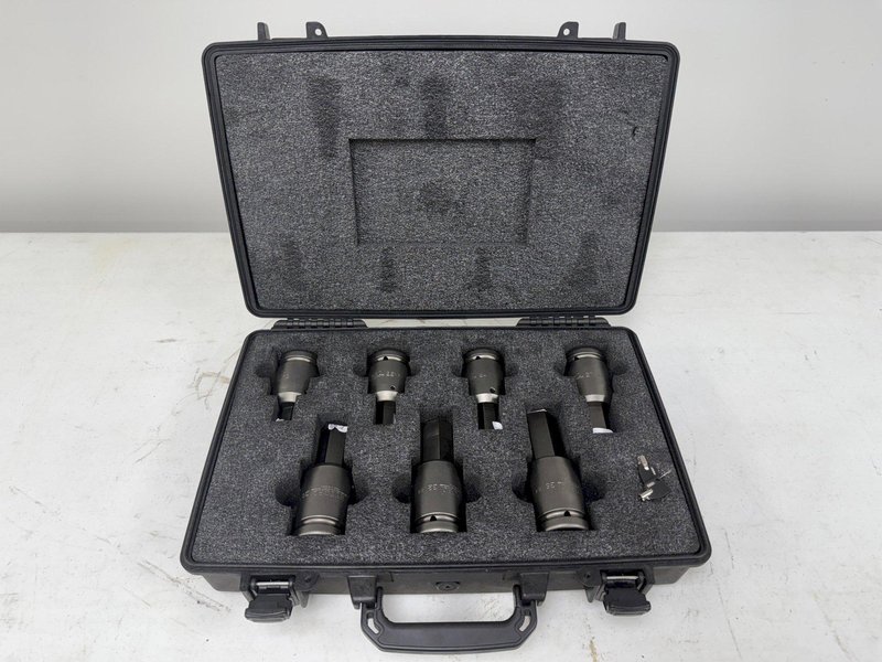 (7) 19 - 36 mm HYTORC 1&quot; ALLEN SOCKETS, FOR HYDRAULIC TORQUE WRENCH: YOBRO #24180