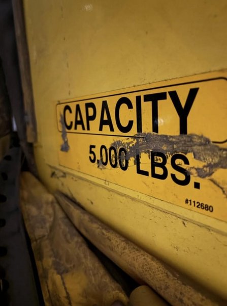 5,000# x 48" UNI CRAFT CORP COIL TIPPER UPENDER STOCK# 4172