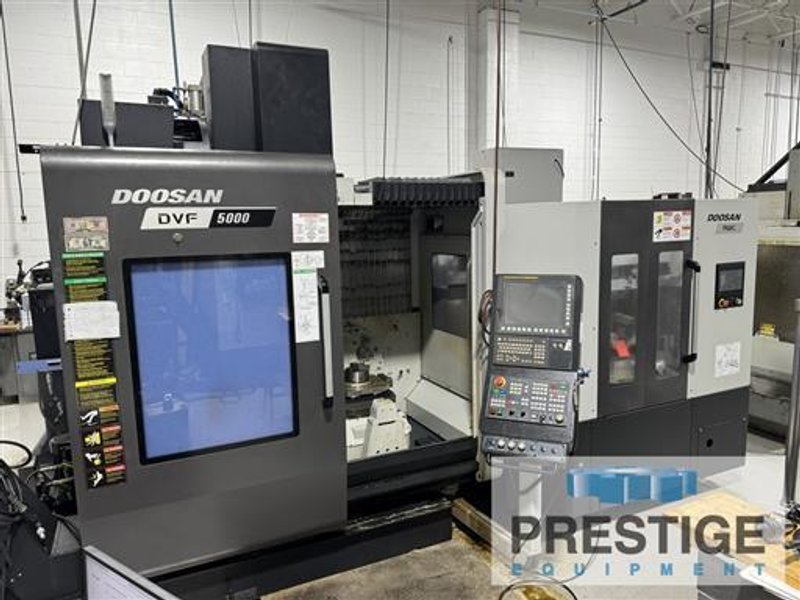 Doosan DVF 5000 5-Axis CNC Vertical Machining Center