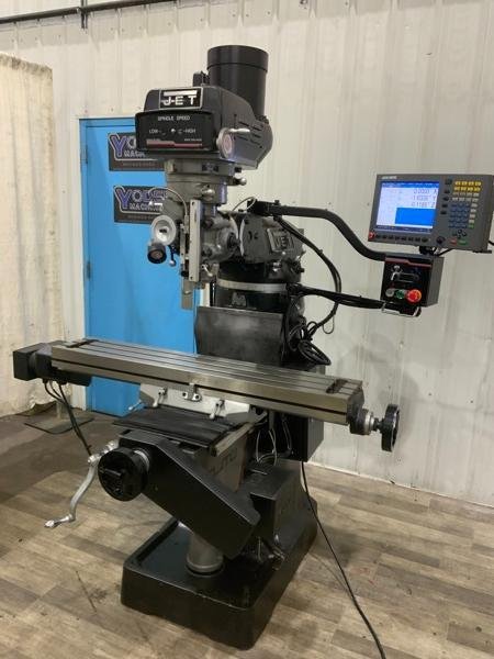 9&quot; X 49&quot; JET MODEL ETM-949 CNC 2 AXIS ELITE G2 VERTICAL MILL: STOCK #4153