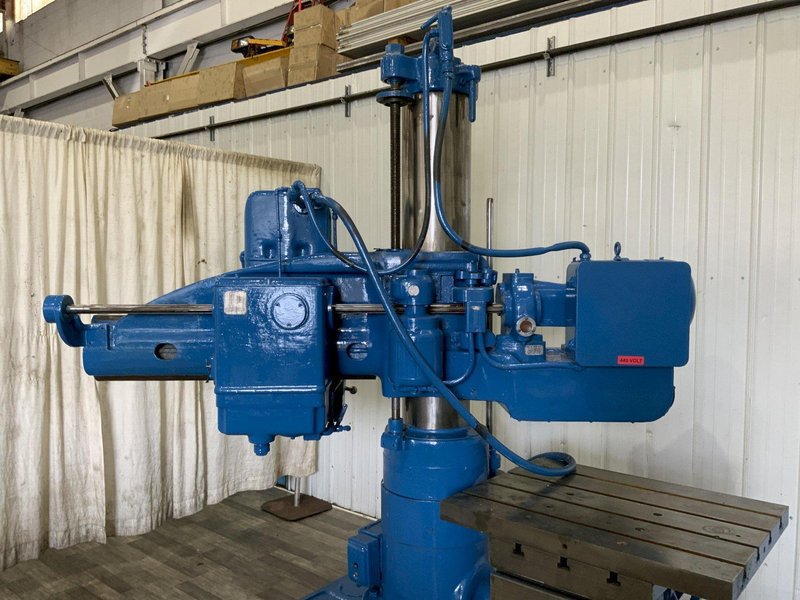 3' X 11" CARLTON RADIAL DRILL : STOCK #81263