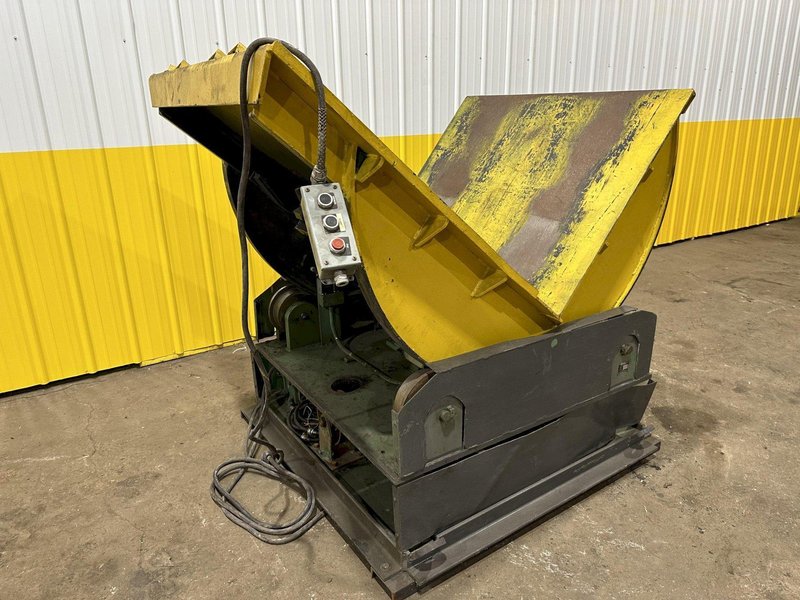6000 LB X 36&quot; X 48&quot; WELD-BILT MODEL #36-48-48 UPENDER / COIL FLIPPER WITH ROTATION: STOCK # 3497
