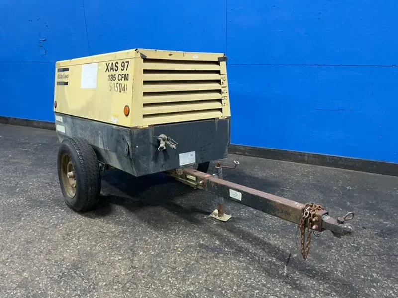 Atlas Copco Portable Air Compressor - Xas 97 (jd)