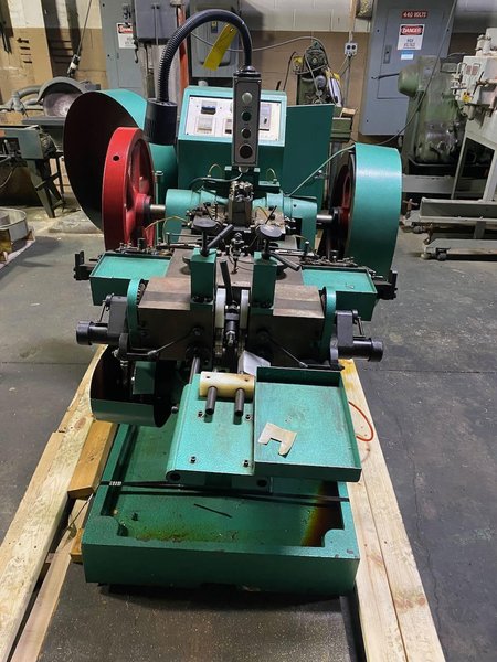 1/8&quot; Shanghai Wuling Model SD-30 Bi-Metal Contact Heading Machine