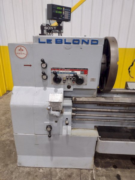28" X 48" LEBLOND MODEL 3H ENGINE LATHE, 2-1/2" SPINDLE HOLE: YOBRO #24837