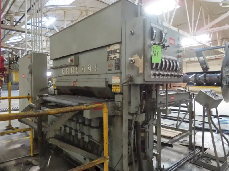 60" X .057" HERR-VOSS 66/1.156-19/9 4-HI PRECISION LEVELER. STOCK # 0219426