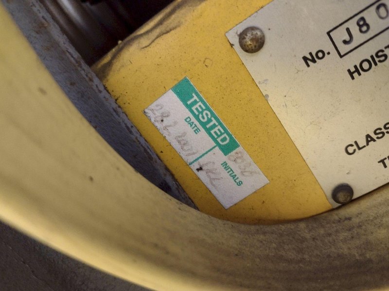 7.5 TON DESHAZO SINGLE GIRDER TOP RUNNING BRIDGE CRANE WITH STREET HOIST: YOBRO 24991