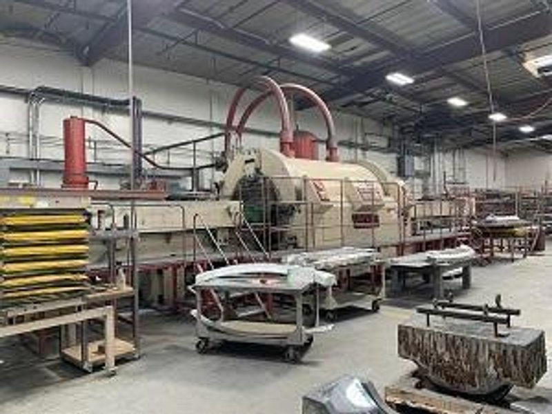 VERSON WHEELON DIRECT ACTING HYDRAULIC FORMING PRESS