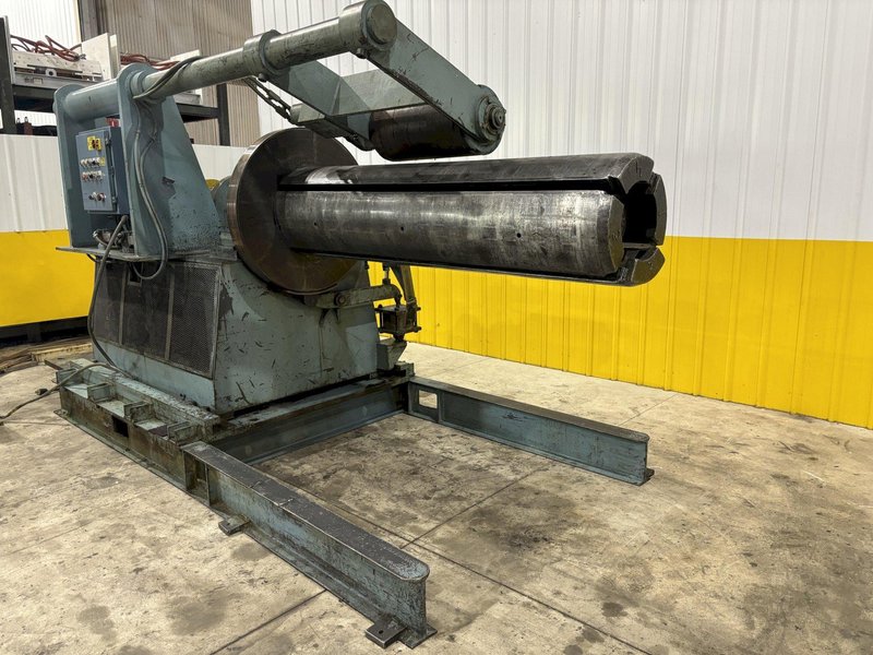 20,000 X 80&quot; LBS ROWE MOTORIZED COIL REEL UNCOILER: STOCK #21270