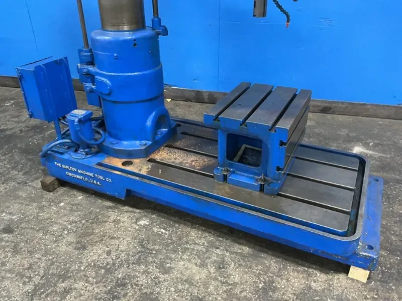 Carlton 10” X 5’  Radial Arm Drill