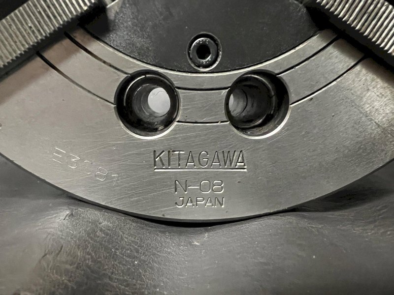 Kitagawa N-08 Used CNC 8" Closed Nose 3-jaw Power Chuck No Adapter
