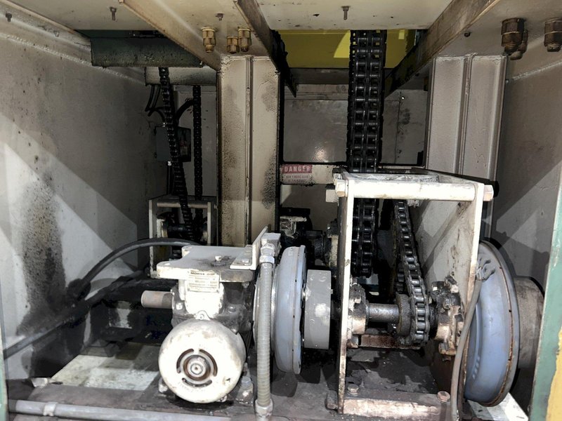 20,000 LBS X 30" ROWE MODEL #20030-DSJ MOTORIZED COIL REEL  UNCOILER: STOCK #22187