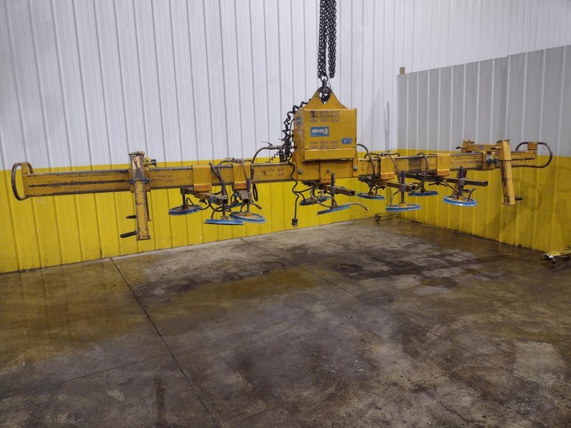 5,000 LBS ANVER MODEL #E500M10-200-5/44 VACUUM SHEET LIFTER:YOBRO #25016