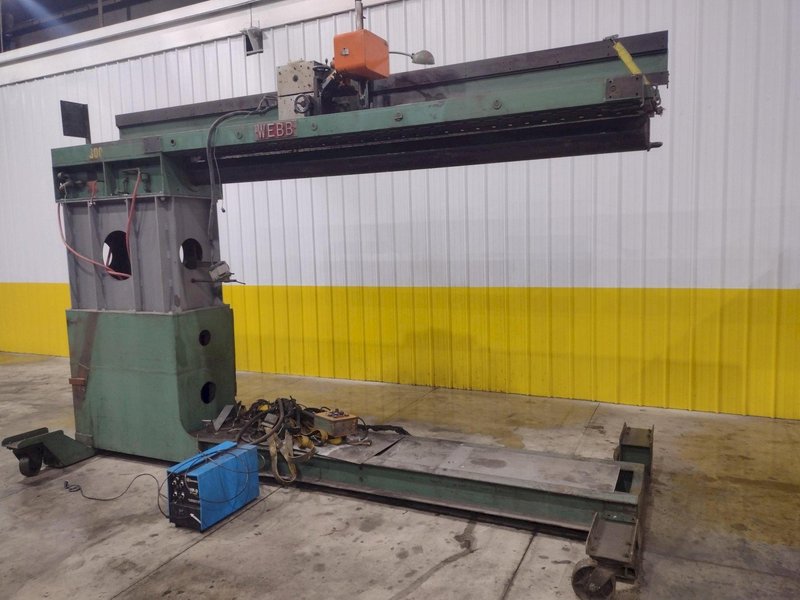 10&#039; X 10 GAUGE WEBB MODEL HMC-B/J128 SEAM WELDER: STOCK #22317