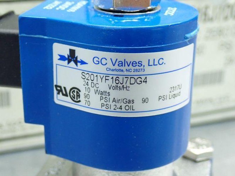 GC VALVES PILOTED SOLENOID VALVE, 15PCS  -  S201FF16J7DG4