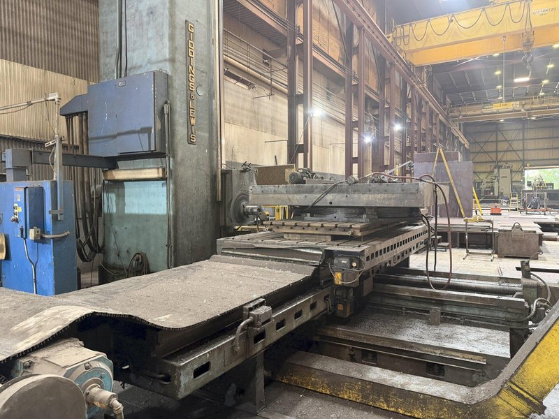 6" GIDDINGS &amp; LEWIS 70-H6-QT TABLE TYPE HORIZONTAL BORING MILL. STOCK #0547926