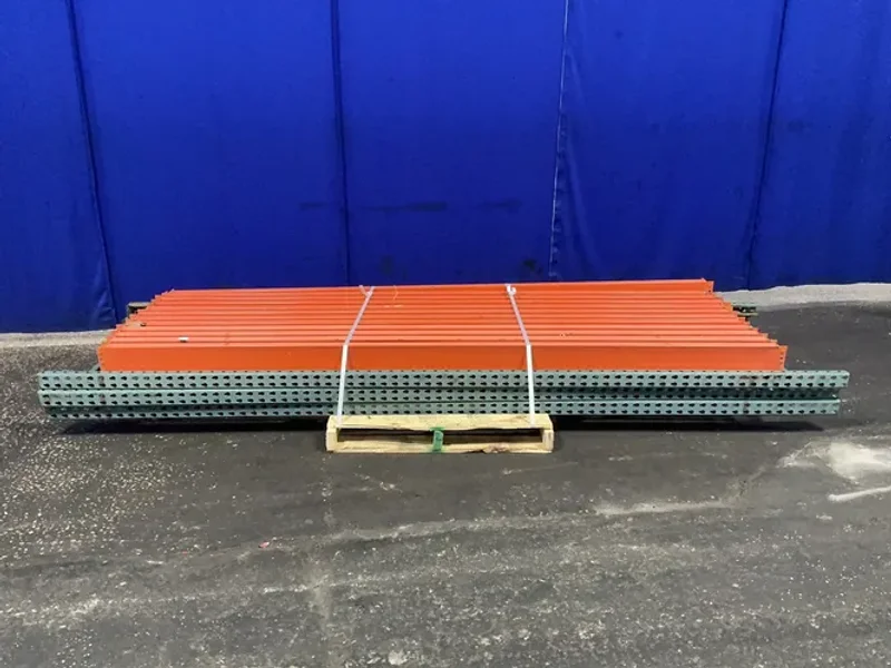 42” X 144” PALLET RACKING  -  TEARDROP