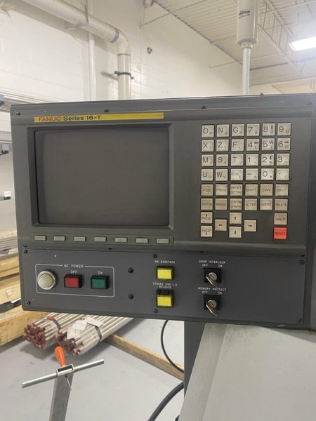 Star SW-7R CNC Swiss Lathe, 2001 – LNS Bar Loader, Fanuc Control