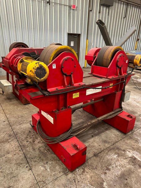 150 TON WELDWIRE MODEL #CASI-150 POWERED TANK TURNING ROLLS: YOBRO #25737