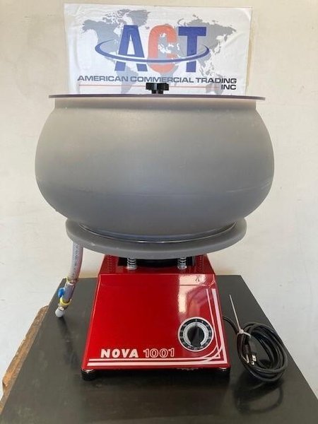 Nova Finishing Systems Nova 1001 HDT, 1 Cubic Ft, 1/2 HP Vibratory Tumbler, 1 Phase, 1925 RPM