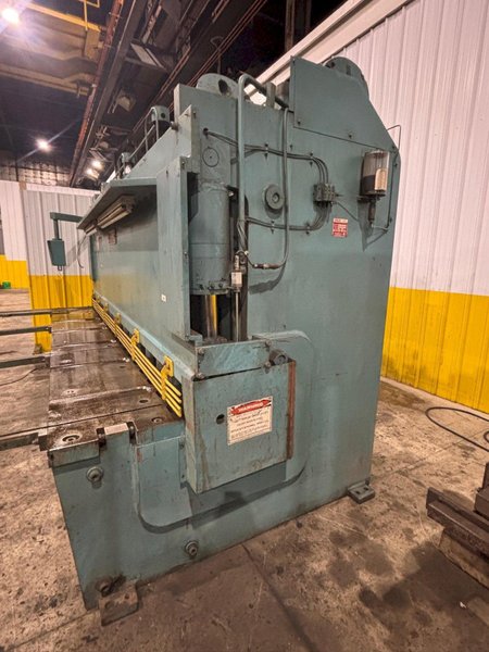 12' X 3/8" ALLSTEEL MODEL #3/8-12 HYDRAULIC POWER SHEAR WITH BACK GAUGE: YOBRO #24250