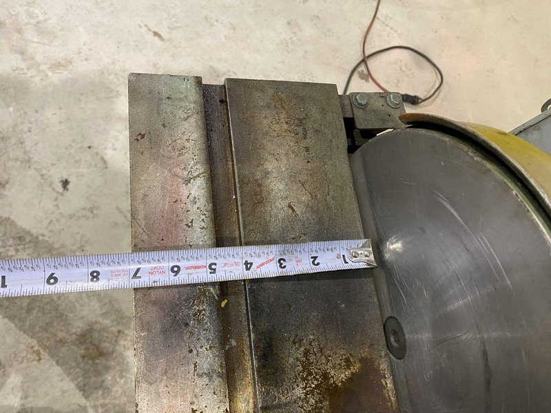 12&quot; x 1 HP POWERMATIC MODEL #35B PEDESTAL DISC GRINDER SANDER, 115V SINGLE PHASE: STOCK 20354