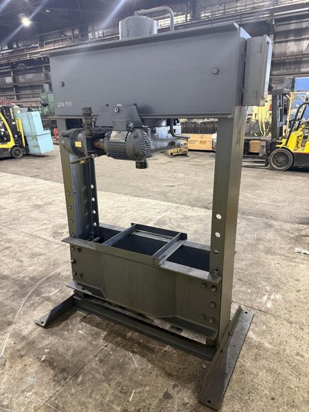 150 TON DAKE MODEL #5-150 HYDRAULIC H-FRAME PRESS: YOBRO #24148