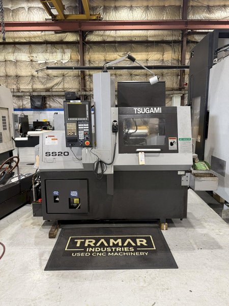 2008 Used Tsugami SS20 CNC Swiss Style Lathe For Sale