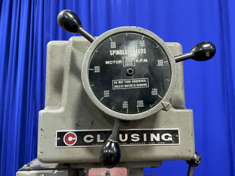 CLAUSING 16” X 18” DRILL PRESS   -  2287
