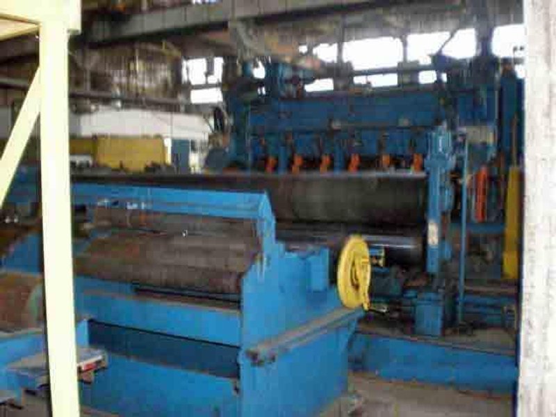 96&quot; x 0.375&quot; x 40,000# Herr Voss Cut To Length Line