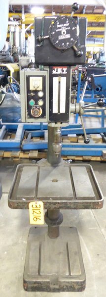 20&quot; JET Single Spindle Drill JDP-20VS3, Vari-Speed, Tapping, 3 M.T., 2 HP