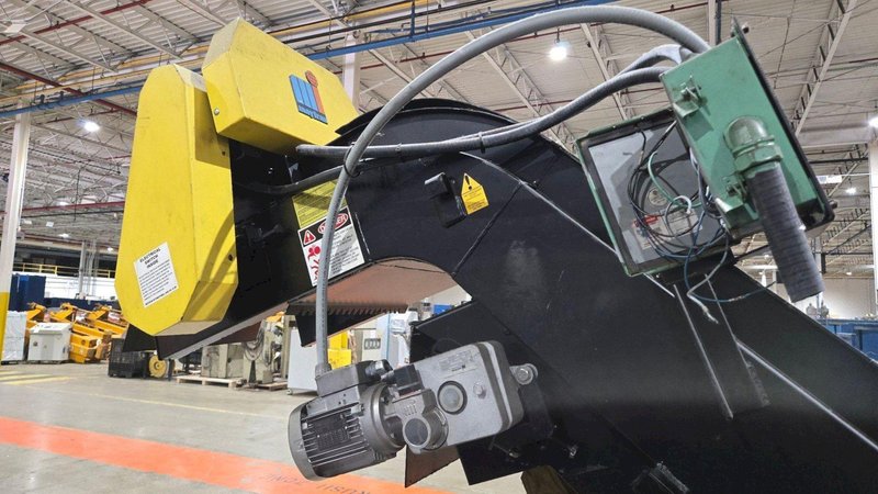 MAYFRAN MAGSEP Magnetic Scraper Conveyor Chip/Coolant Separator USED