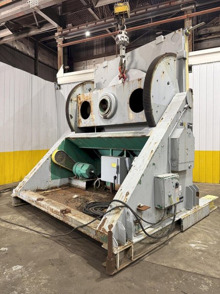 120,000 LBS (60 TON) ARONSON MODEL #G1200 POWERED WELDING POSITIONER: STOCK #15007