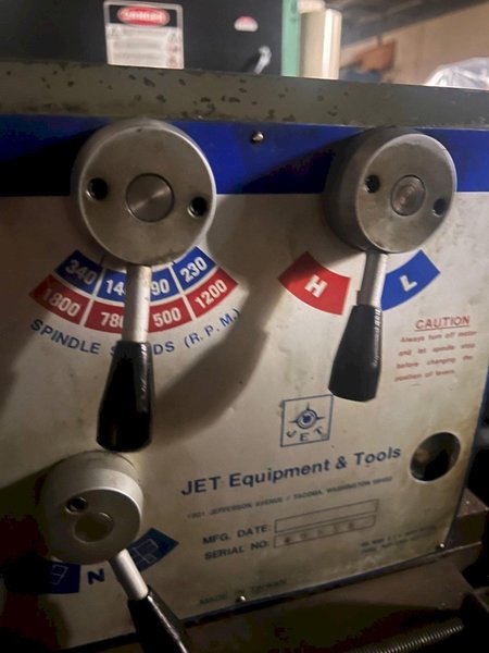 13&quot; x 40&quot; Jet Manual Lathe Model 1340