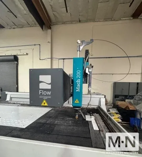 2021 FLOW MACH 200 4020 PIVOT 5-AXIS CNC WATERJET - LOW HOURS