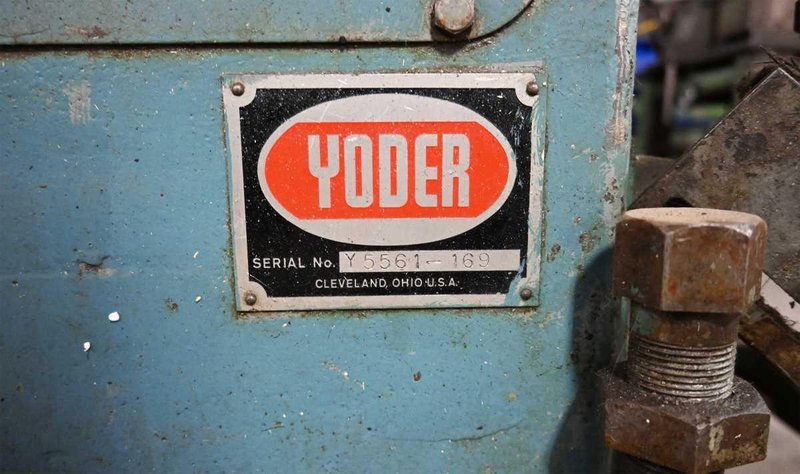 25 Ton x 2-1/4″ YODER P25 Cut-Off Press