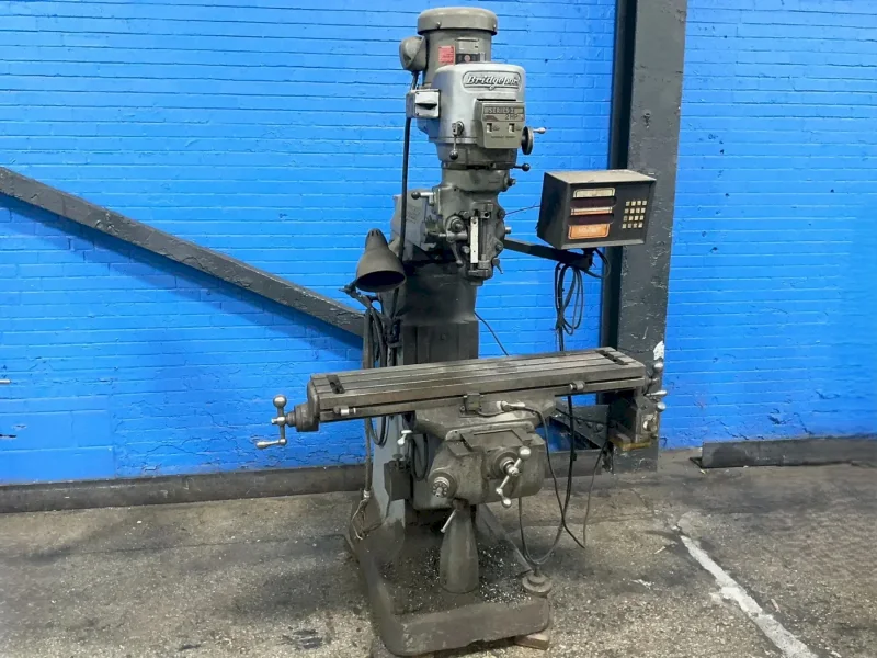BRIDGEPORT 9” X 42” VERTICAL MILL