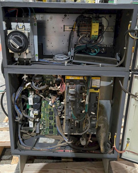 FANUC R-2000IB/210F + R30IB ROBOT ARM AND CONTROL CABINET – NO PENDANT USED