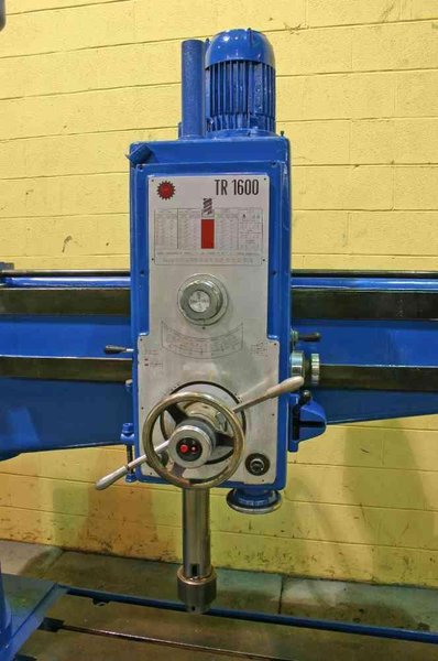 5&#039; X 15&#039; BERGONZI MODEL #TM1600 RADIAL DRILL: STOCK #51281
