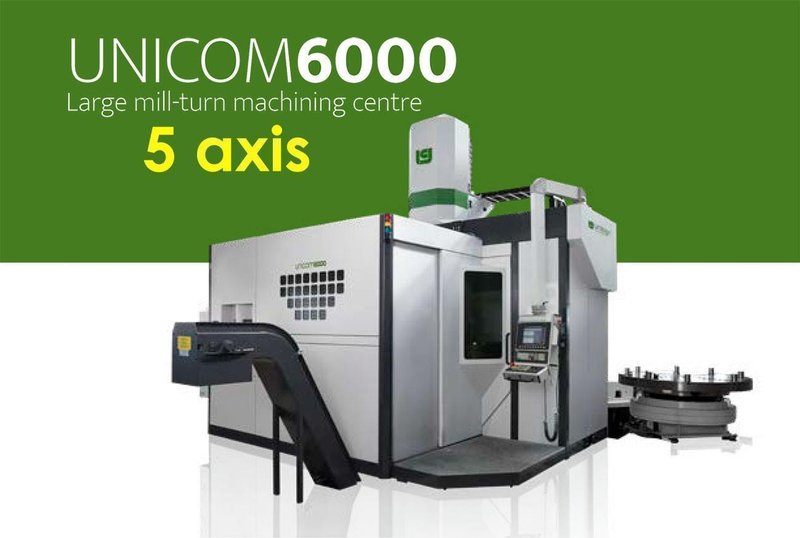 Unisign - Unicom 6000 Ø 2000 x 1330 mm CNC
