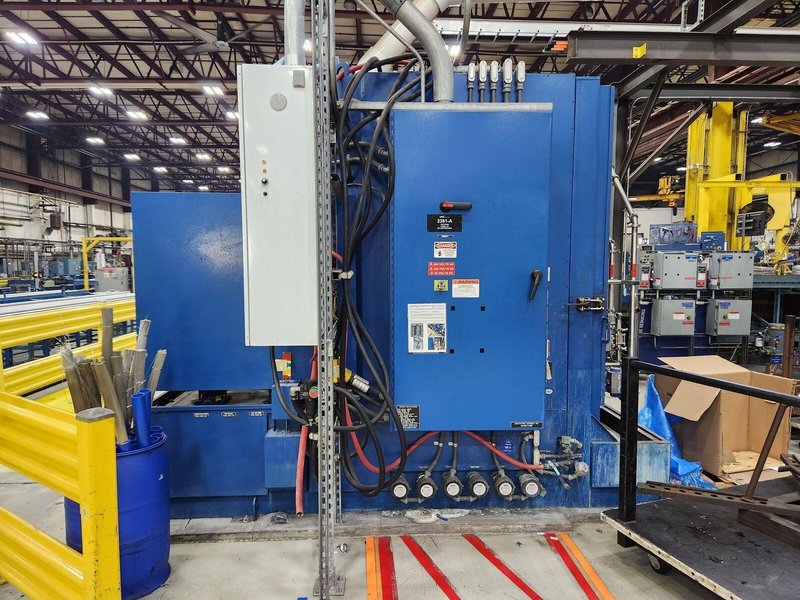 84&quot; TABLE STINGRAY MODEL #SR-8466 STAINLESS STEEL ROTARY TABLE PARTS WASHER, NEW IN 2017: STOCK #22182