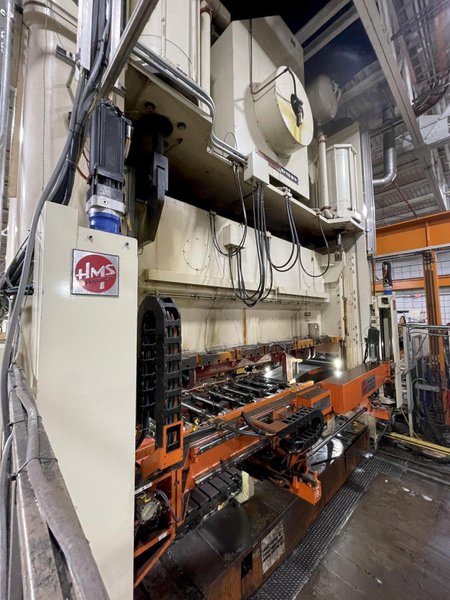 1330 ton Niagara SE4-1330-186-84 Straight Side Mechanical  Metal Stamping Transfer Press For Sale, Year 1991