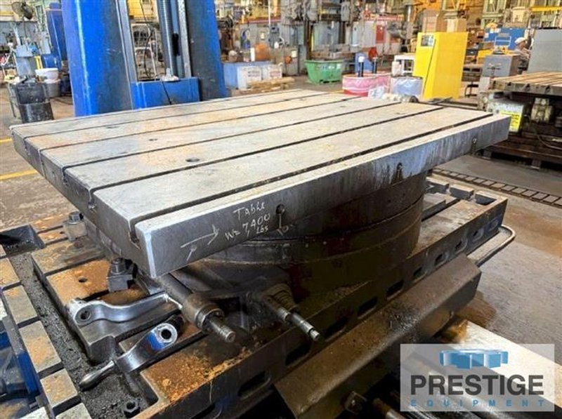 5" Giddings &amp; Lewis 350-T Table Type Horizontal Boring Mill