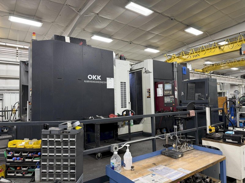 2012 OKK HM-1000S CNC Horizontal Machining Center for sale