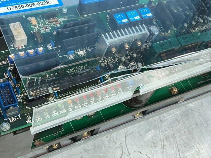 OKUMA BLII-D SERVO DRIVE  -  1006-0612-109-09 / BLII-D50A