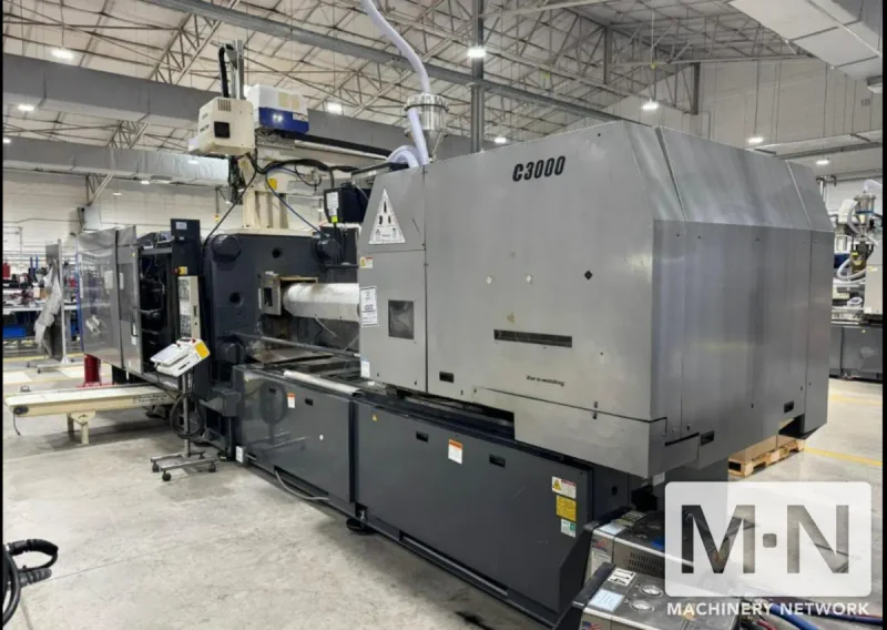 500 TON 61 OZ  SUMITOMO MODEL SE450EV-A-C3000 ELECTRIC INJECTION MOLDING MACHINE MFG 2014/2013 (2) AVAILABLE